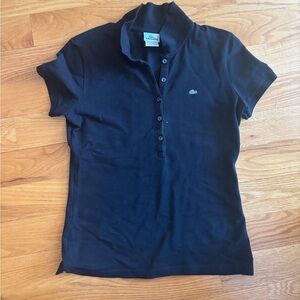 Lacoste black Polo- rare- size 42